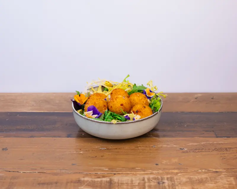 Chräftig’s Rösti von Zürsti: knusprige Rösti-Bites mit Gemüse-Kartoffel-Mix